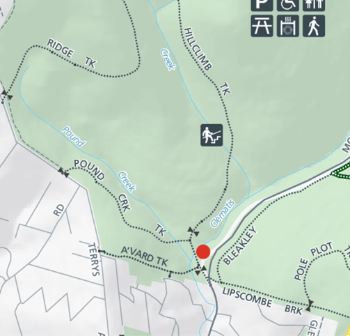 Map of track closures during installation