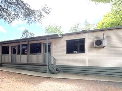 Building 1; Colourbond exterior