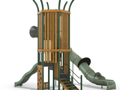 Wedge tail nest combination unit (rear)