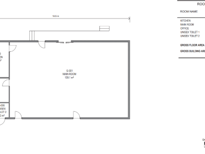 Floor Plan, Building 1